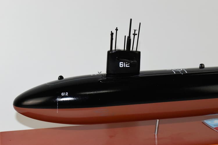 USS Guardfish SSN-612 Submarine Model