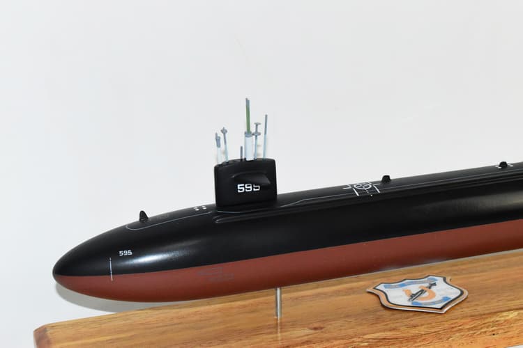 USS Plunger SSN-595 Submarine Model