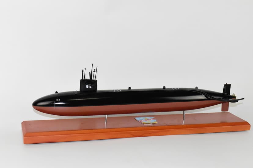 USS Guardfish SSN-612 Submarine Model