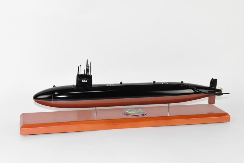 USS Flasher SSN-613 Submarine Model