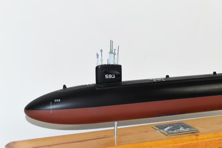 USS Thresher SSN-593 Submarine Model
