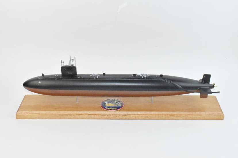 USS Flasher SSN-613 Submarine Model