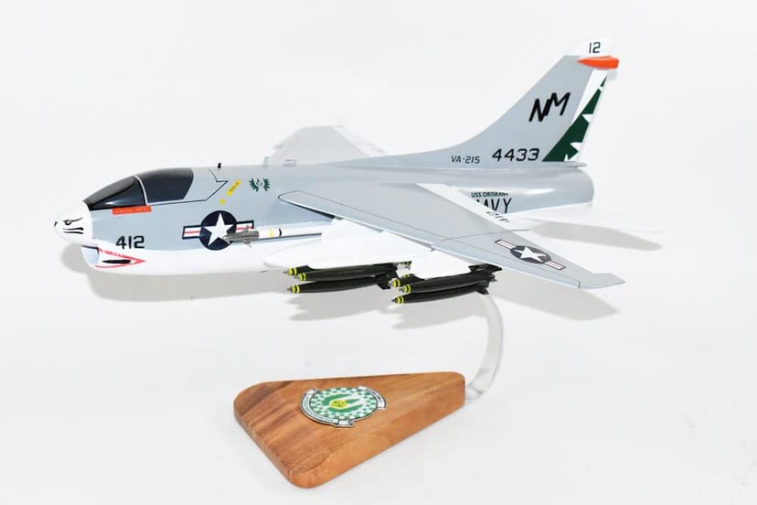 VA-215 Barn Owls USS Oriskany A-7A Model