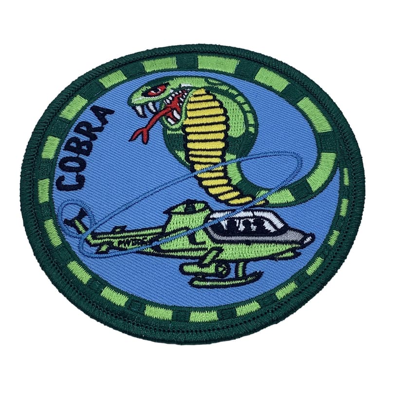 AH-1 Cobra Patch – No Hook and Loop