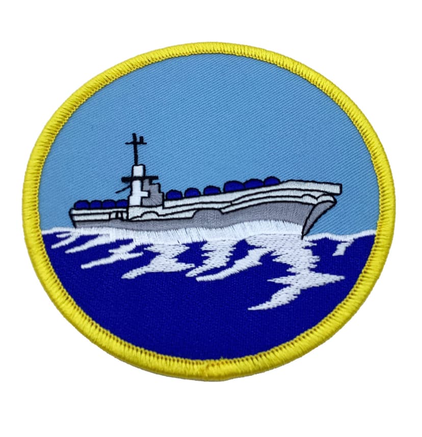 USS ORISKANY BRIDGES OF TOKO RI TOP GUN Patch – Plastic Backing