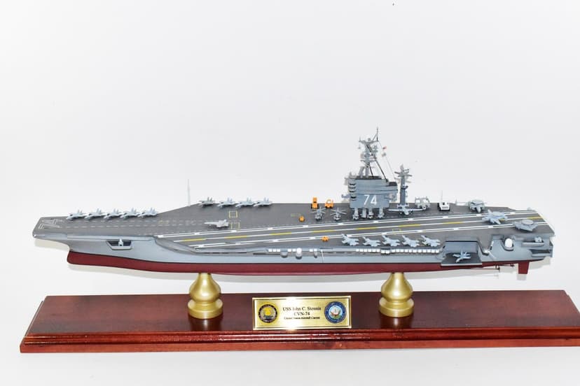 USS John C Stennis CVN-74 Nimitz Class Carrier Model