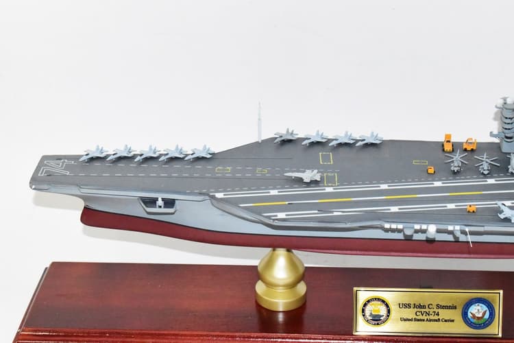 USS John C Stennis CVN-74 Nimitz Class Carrier Model