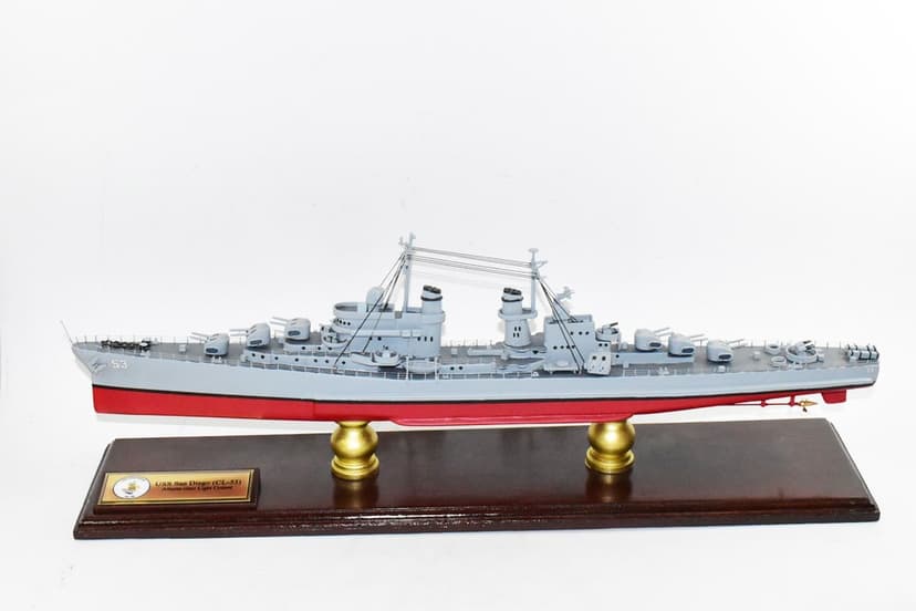 USS San Diego (CL-53) Model Ship