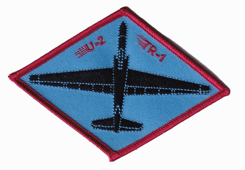 Lockheed Martin U-2 Patch - With Hook and Loop, 4"
