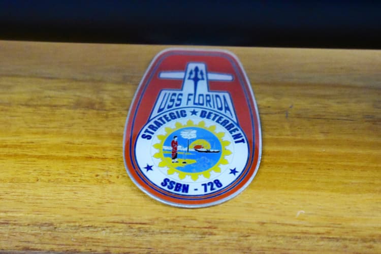 SSBN-728 USS Florida Submarine Model (Black Hull)