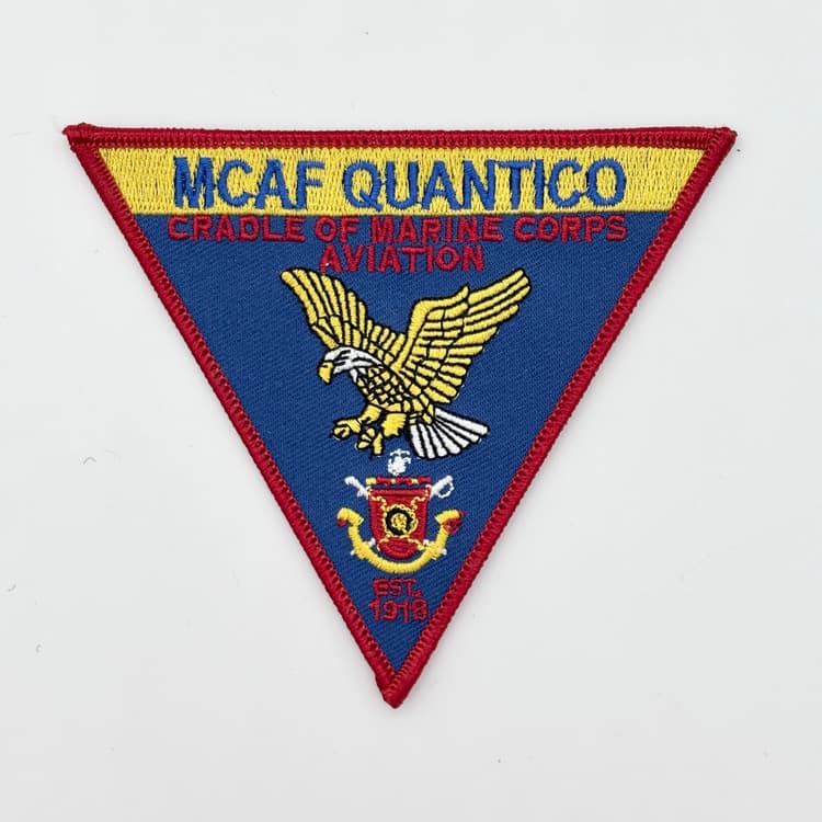 MCAF Quantico Patch – Embroidered, Iron on, 4 Inch