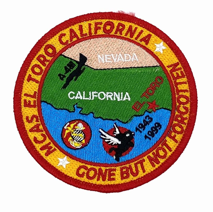 MCAS El Toro Retirement Patch