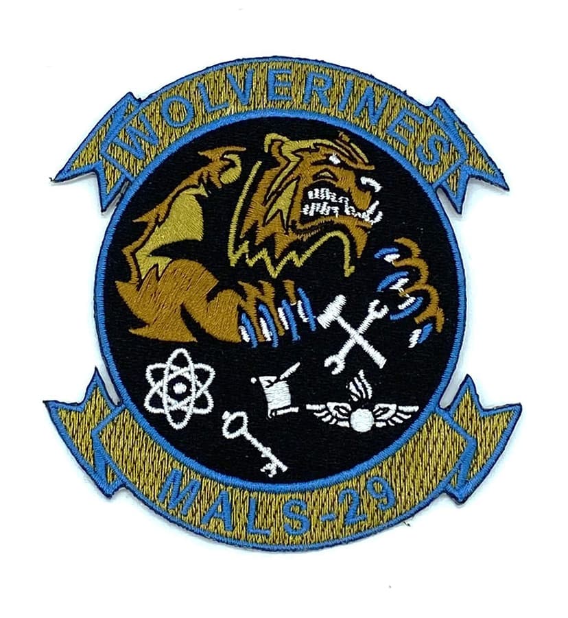 USMC MALS-29 Wolverines 2018 Sew On_4in (15) copy