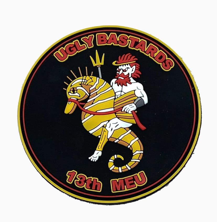 VMM-362 and 2nd Batt 4th Marine Reg Ugly Bastards 13th MEU PVC Shoulder Patch