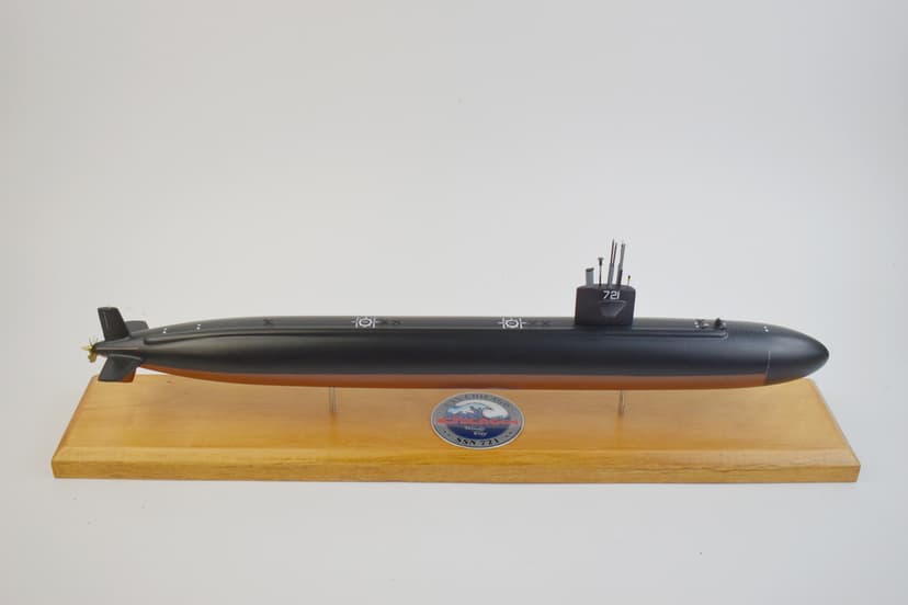 USS Chicago SSN-721 FLT II Submarine Model