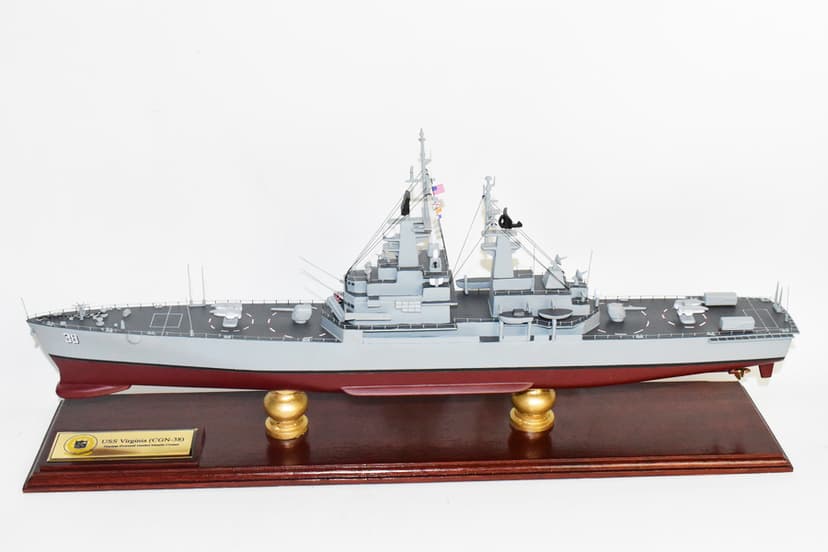 USS Virginia CGN-38 Model
