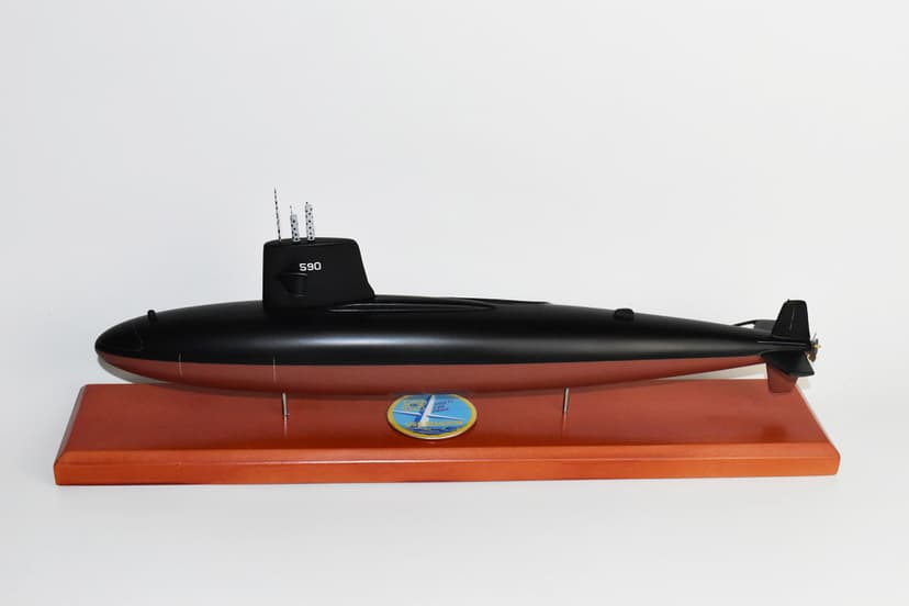 USS Sculpin (SSN-590) Submarine Model