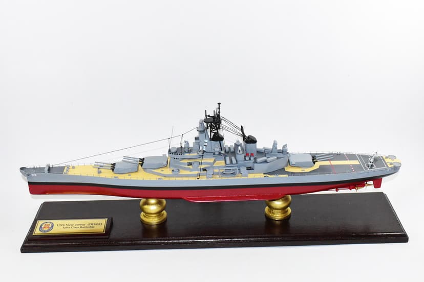 USS New Jersey BB-62 Iowa Class Battleship