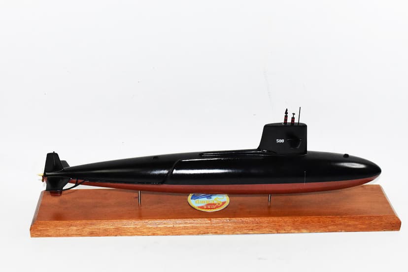 USS Scamp (SSN-588) Submarine Model