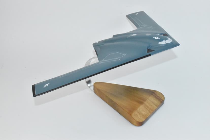 B-21 Raider, 18" Mahogany,Stealth Bomber Model