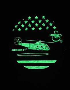 Sikorsky® SH-3 SEA KING™ Flag Shoulder Patch