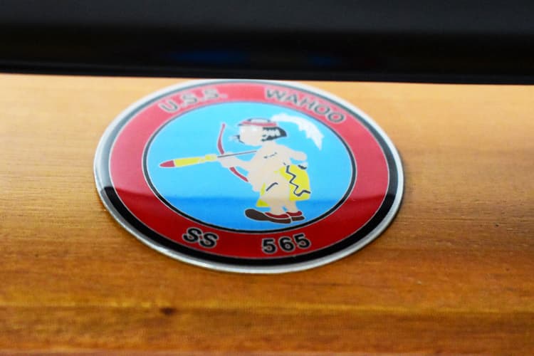 SS-565 USS Wahoo, Tang Class, 20" Mahogany Model