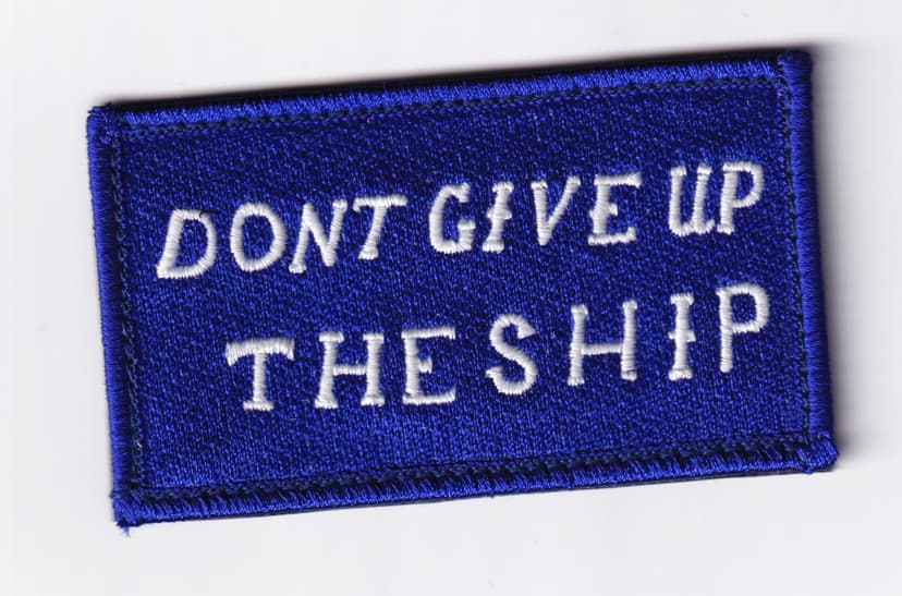 Don't Give Up the Ship Patch