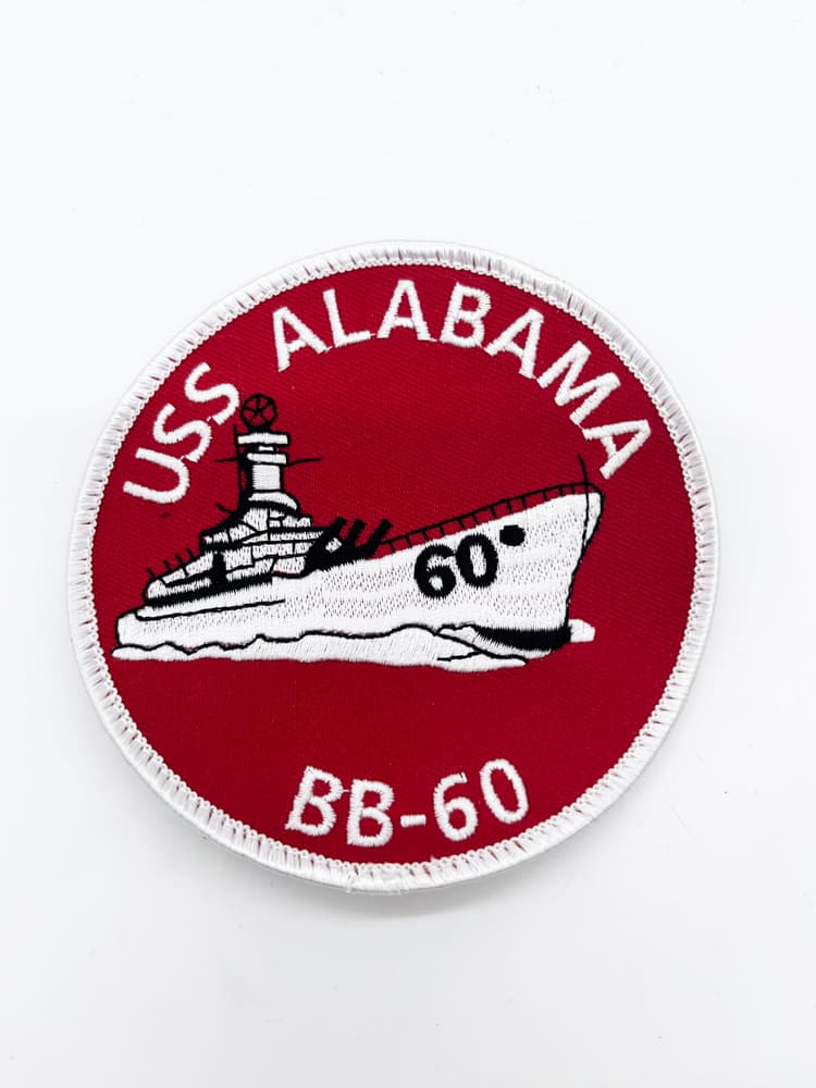 USS Alabama, BB-60, South Dakota Class, Battleship Patch