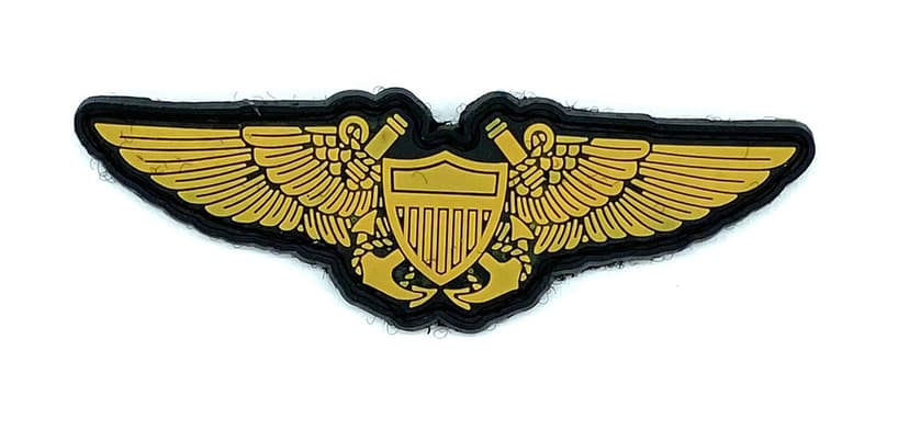 Naval Flight Officer Wings PVC Patch