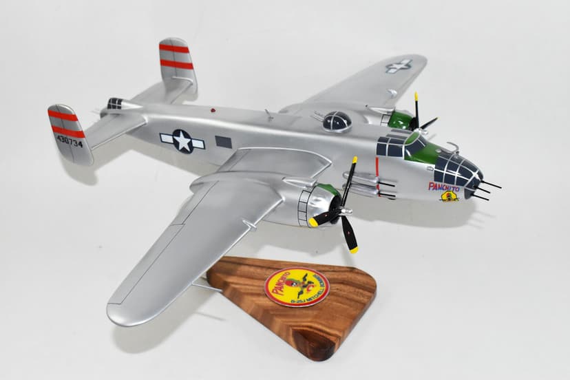 396th BS, 41st BG, 7th AF, “Panchito”, North American B-25 Mitchell Model,
