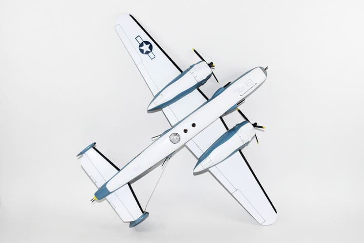 VMB-433 Folk Tailed Devils 1943 PBJ-1J, Mahogany Model