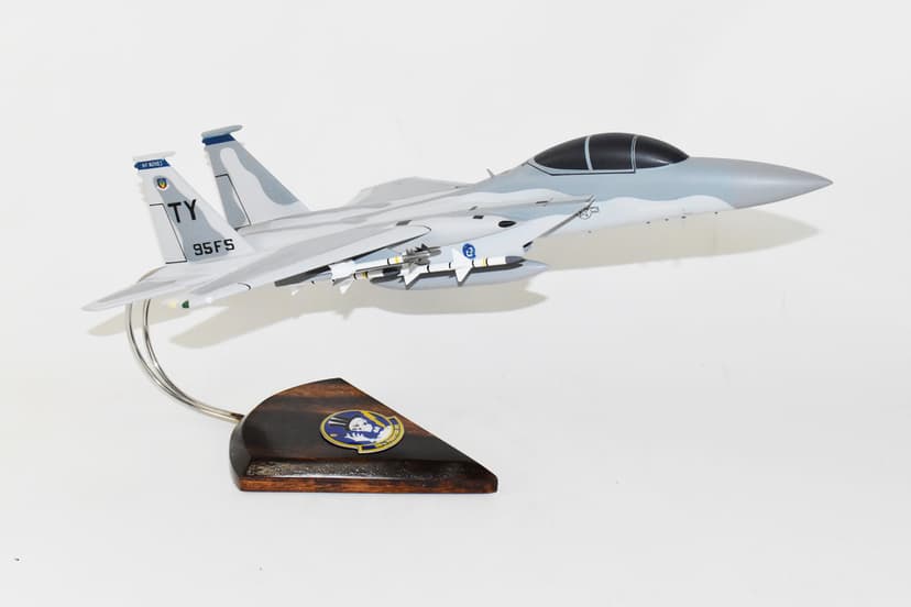 95th Fighter Squadron Mr. Bones F-15C Model