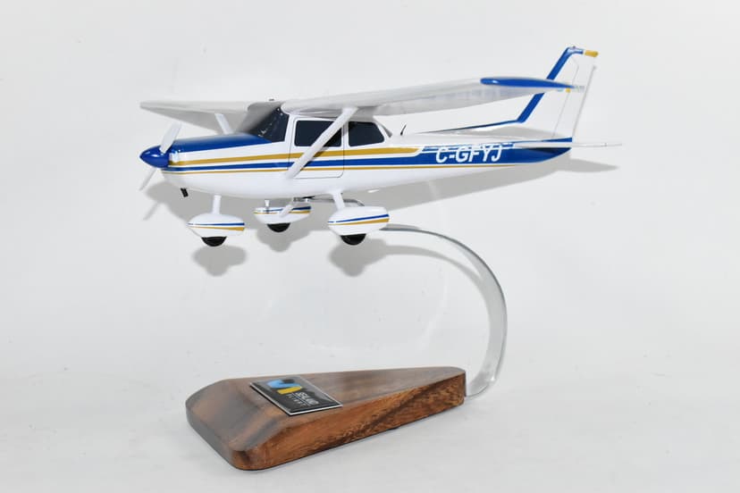 Cessna® 172 Skyhawk, Sea Land Flight, Mahogany Scale Model
