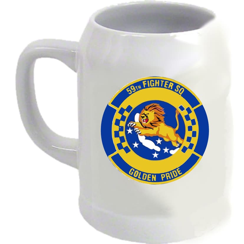 59th Fighter Squadron Version II Tankard