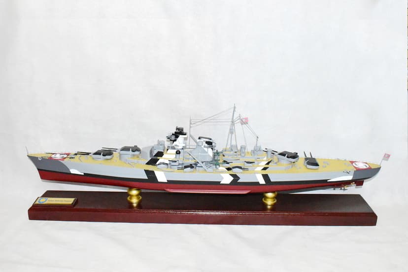 Bismark, WWII German Battleship model