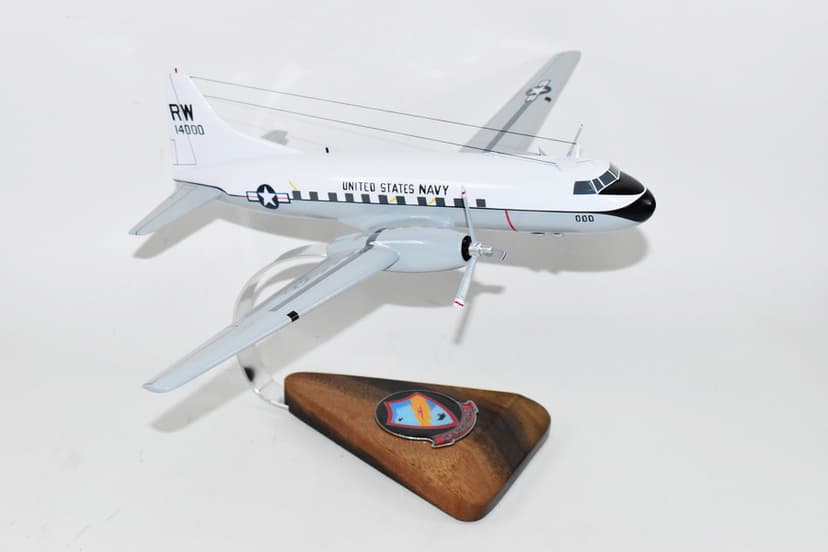 VR-30 Providers, C-131F Samaritan, 18 inch Mahogany Model