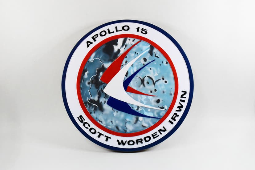 Apollo 15 Plaque
