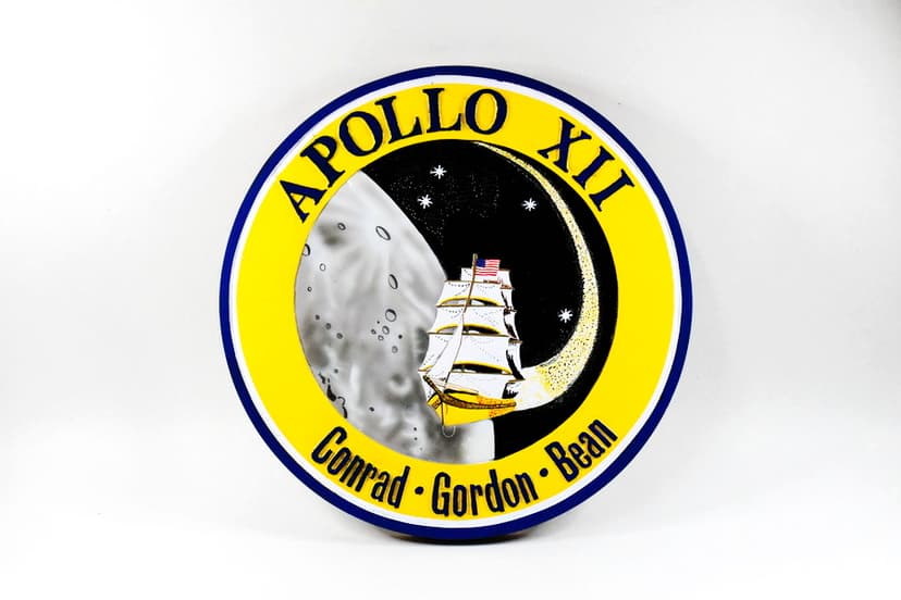 Apollo 12 Plaque