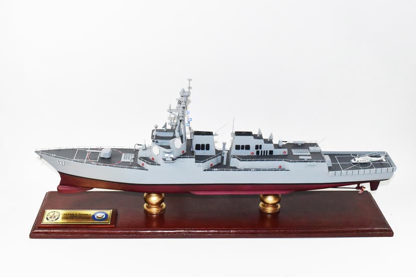 USS Frank E. Petersen Jr. (DDG-121) 24-inch Mahogany Model