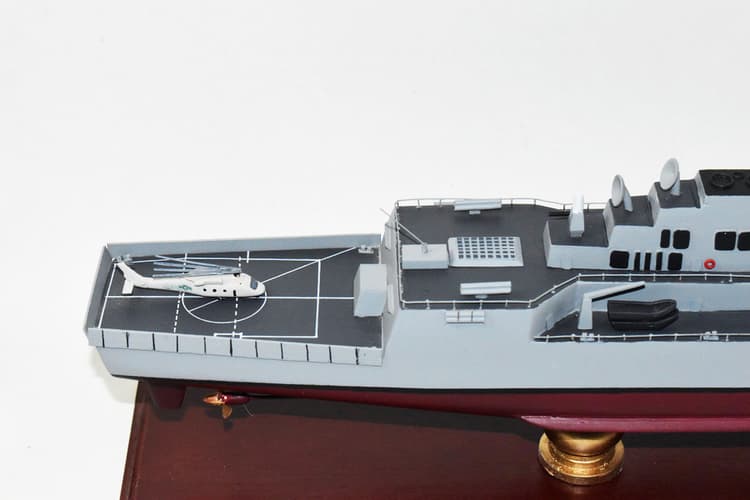 USS Frank E. Petersen Jr. (DDG-121) 24-inch Mahogany Model