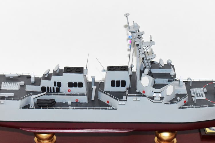 USS John Basilone (DDG-122) 24-inch Mahogany Model
