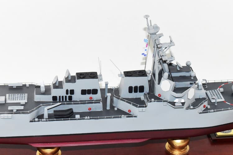USS Lenah H. Sutcliffe Higbee (DDG-123) 24-inch Mahogany Model