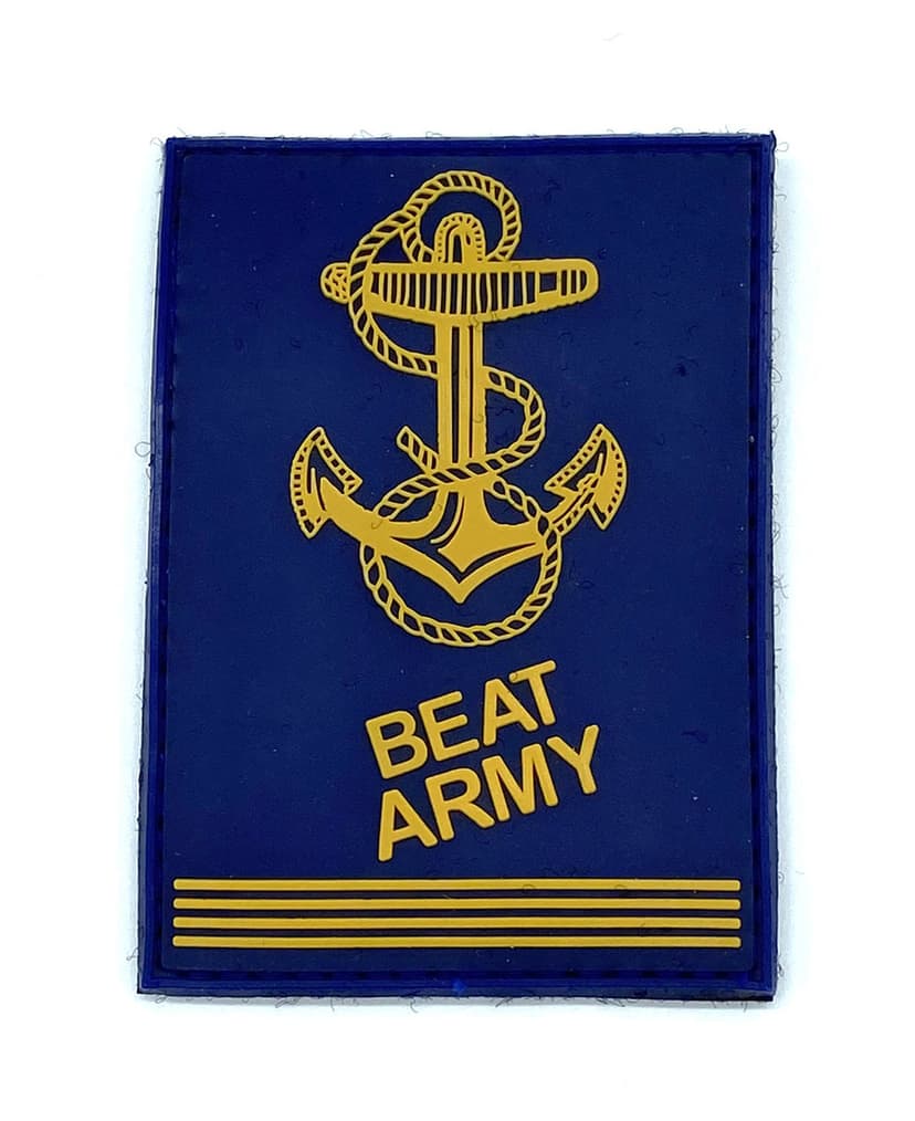 Beat Army Milk Carton PVC Patch