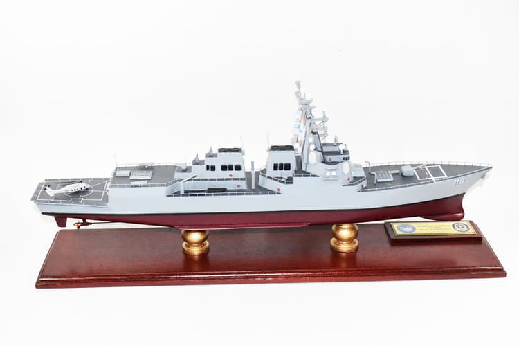 USS Delbert D. Black (DDG-119) 24-inch Mahogany Model