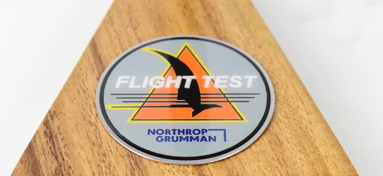 Flight Test, B-21 Raider, 18 inch Mahogany Model