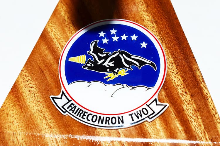 Lockheed Martin® EC-121/WV2 Super Constellation®, VQ-2 Batmen 1963, 18-inch Mahogany