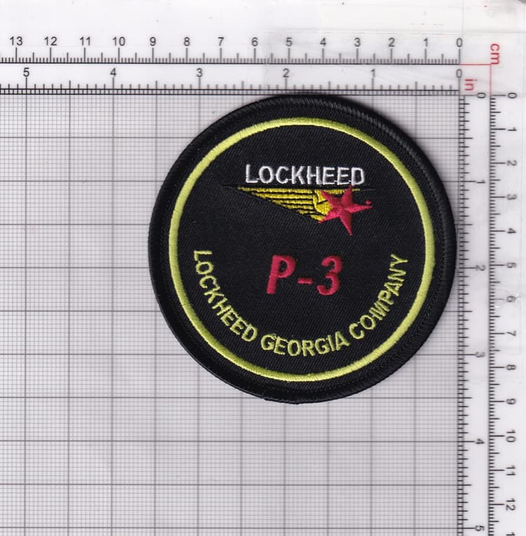 Lockheed Martin® P-3 Orion™ Georgia, 3.5 in, Shoulder Patch