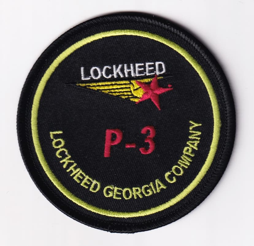 Lockheed Martin® P-3 Orion™ Georgia, 3.5 in, Shoulder Patch