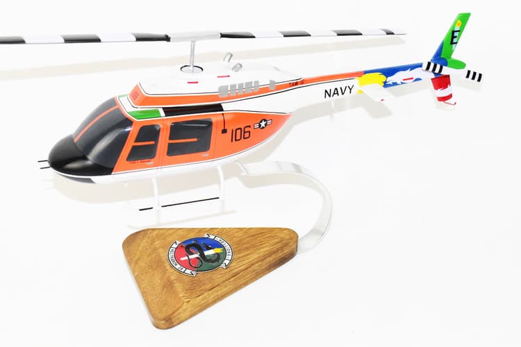 Bell® TH-57c Sea Ranger, HT-28 Hellions, Mahogany Model