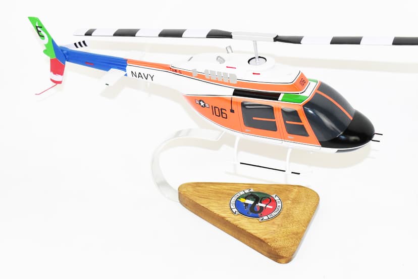 Bell® TH-57c Sea Ranger, HT-28 Hellions, Mahogany Model